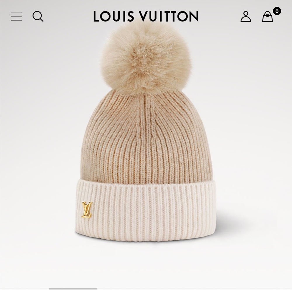 NWT Louis Vuitton LV Cold Spark Beanie New w Box
